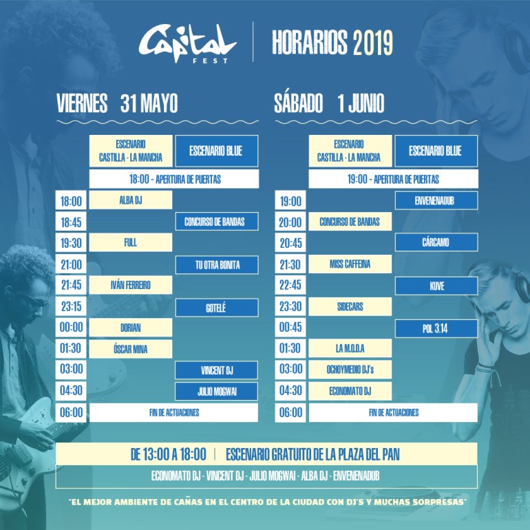 HORARIOS CAPITAL 2019